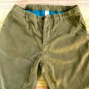 Commando men’s corduroy lined trousers.